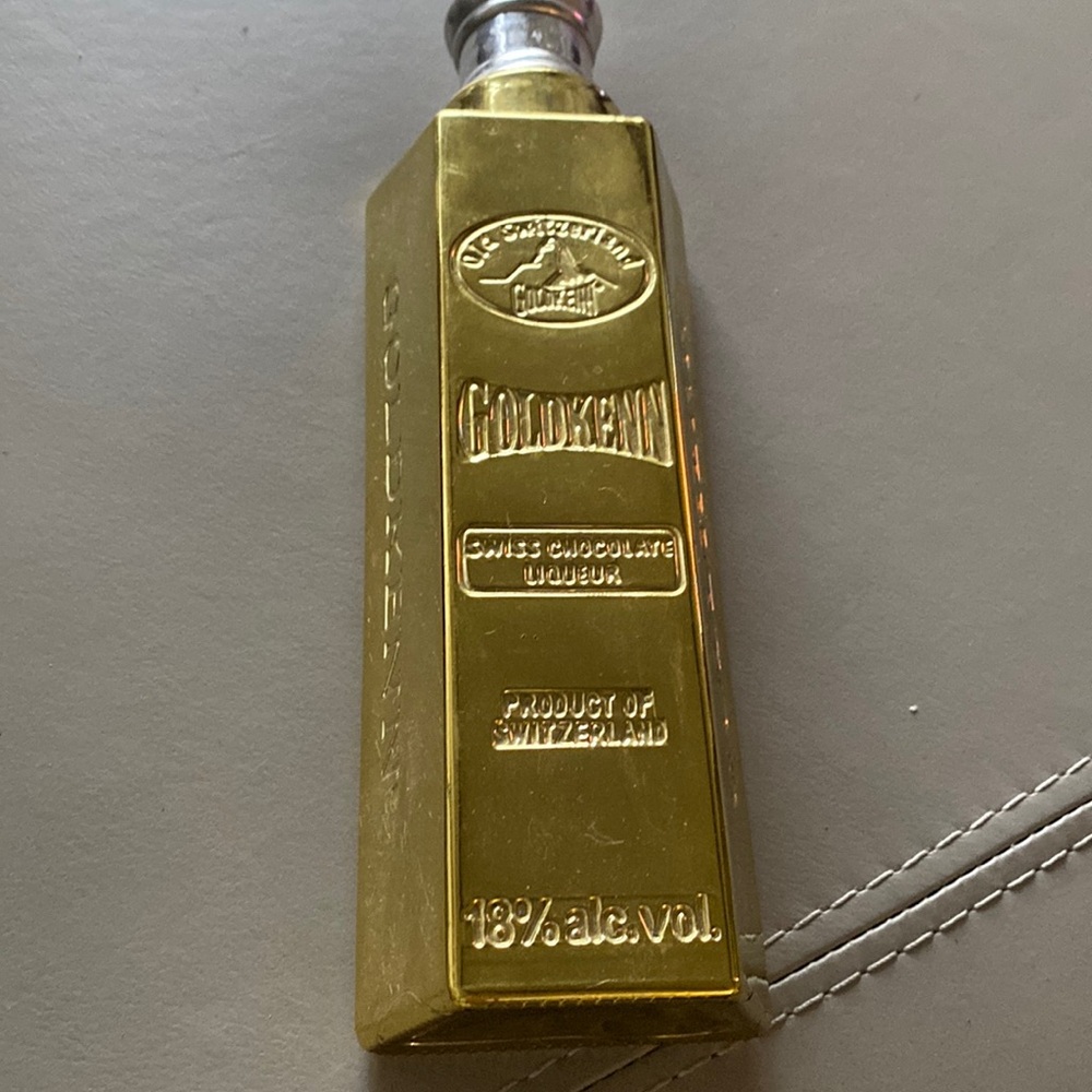 Vintage Goldkenn liqueur bottle